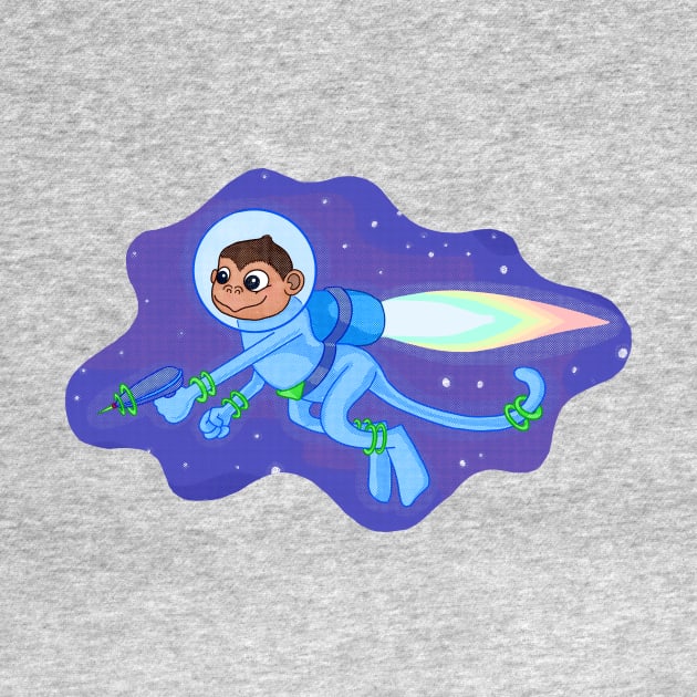 Space Monkey! by AmysBirdHouse